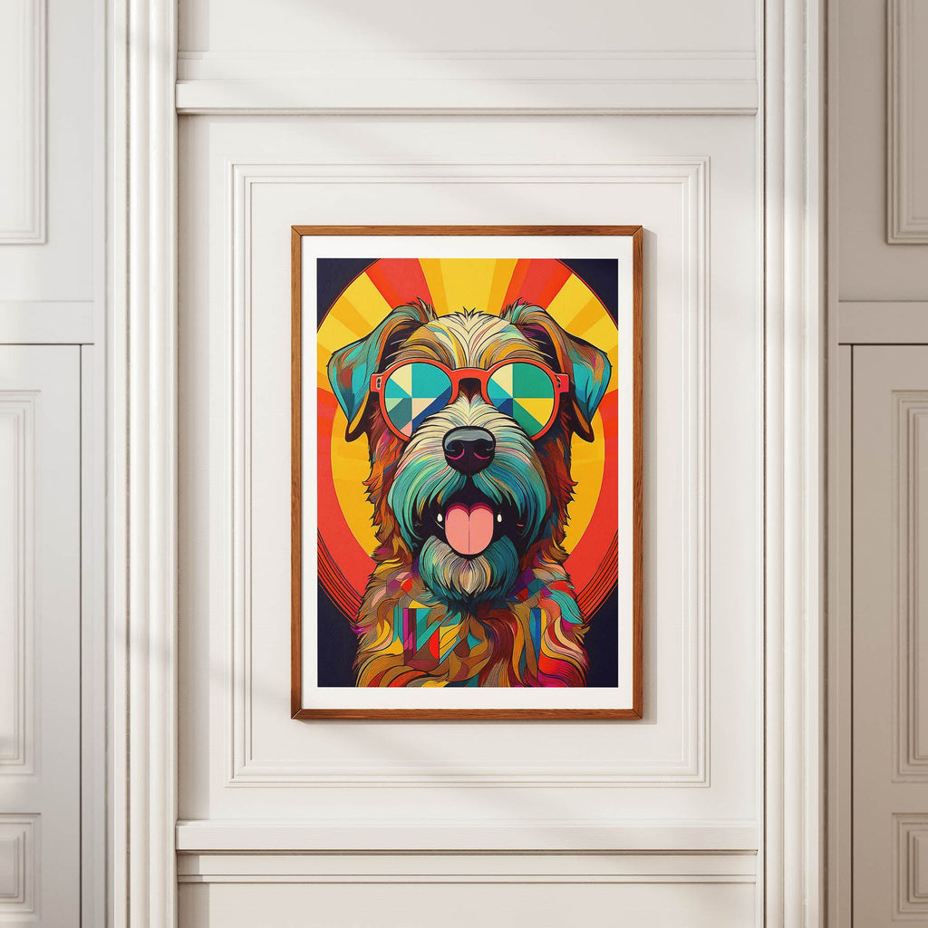 Irish Terrier In Colourful Sunnies 1 image 2