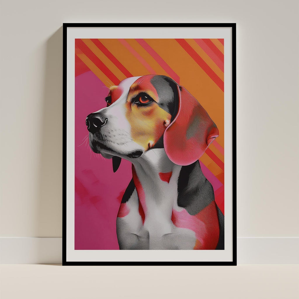 Beagle Modern Pop Dog Series image 0
