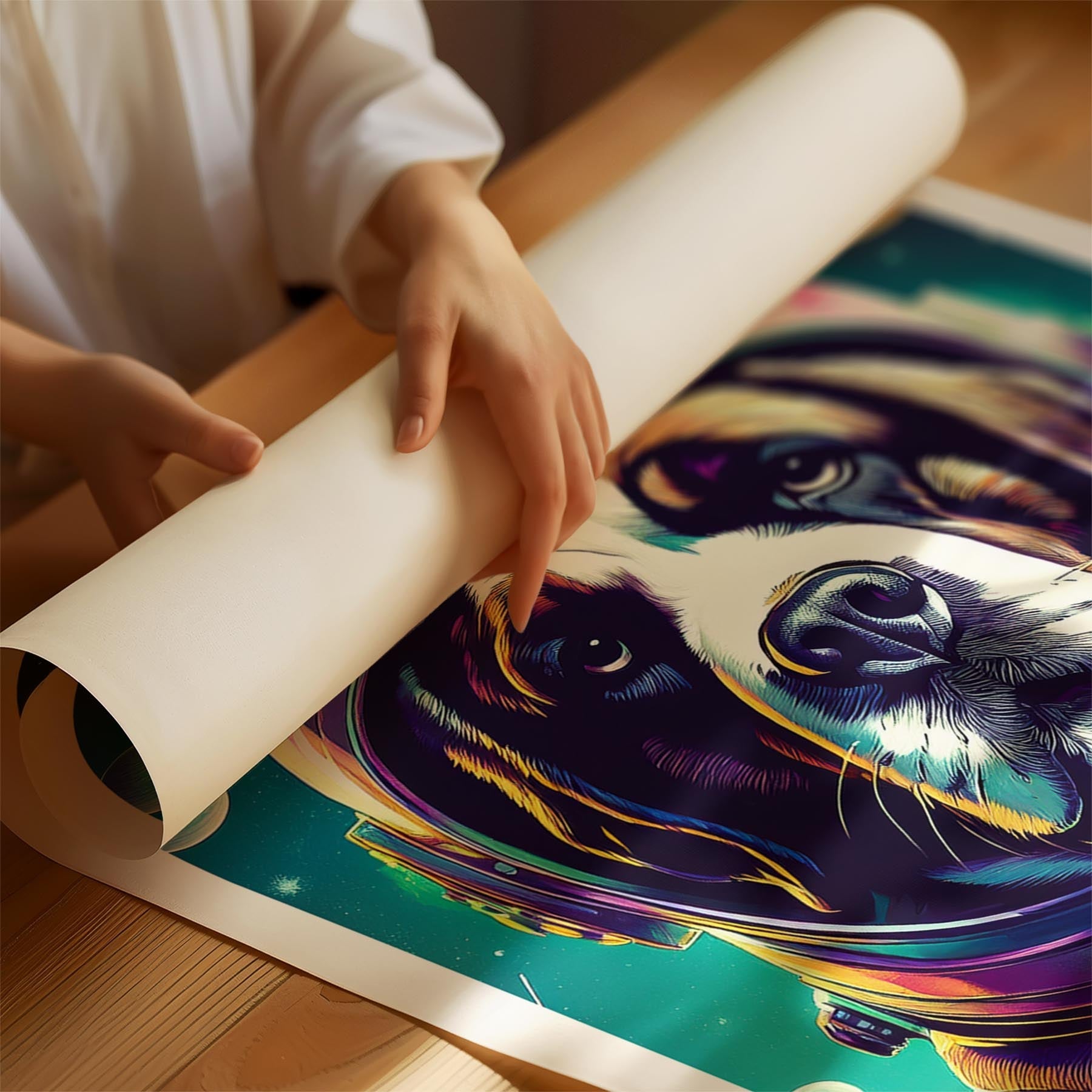 Saint Bernard Space Dogs Series image 1