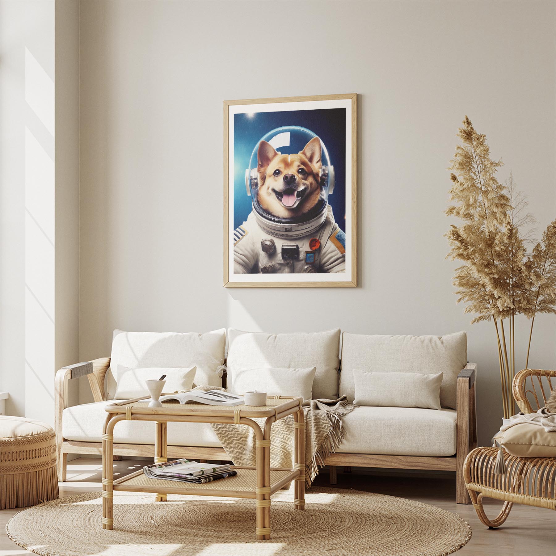 Japanese Chin Astronaut Dog Series image 2