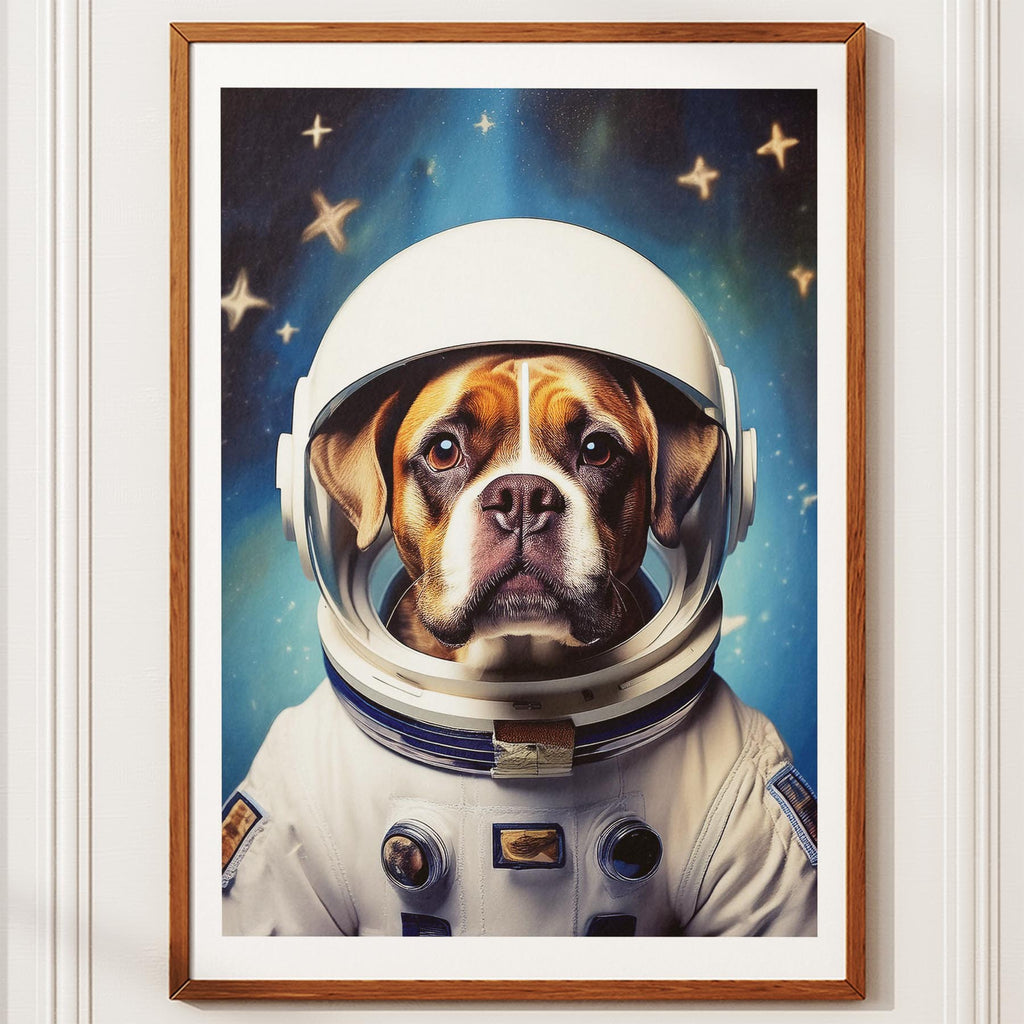 Boxer Astronaut Dog Series image 10