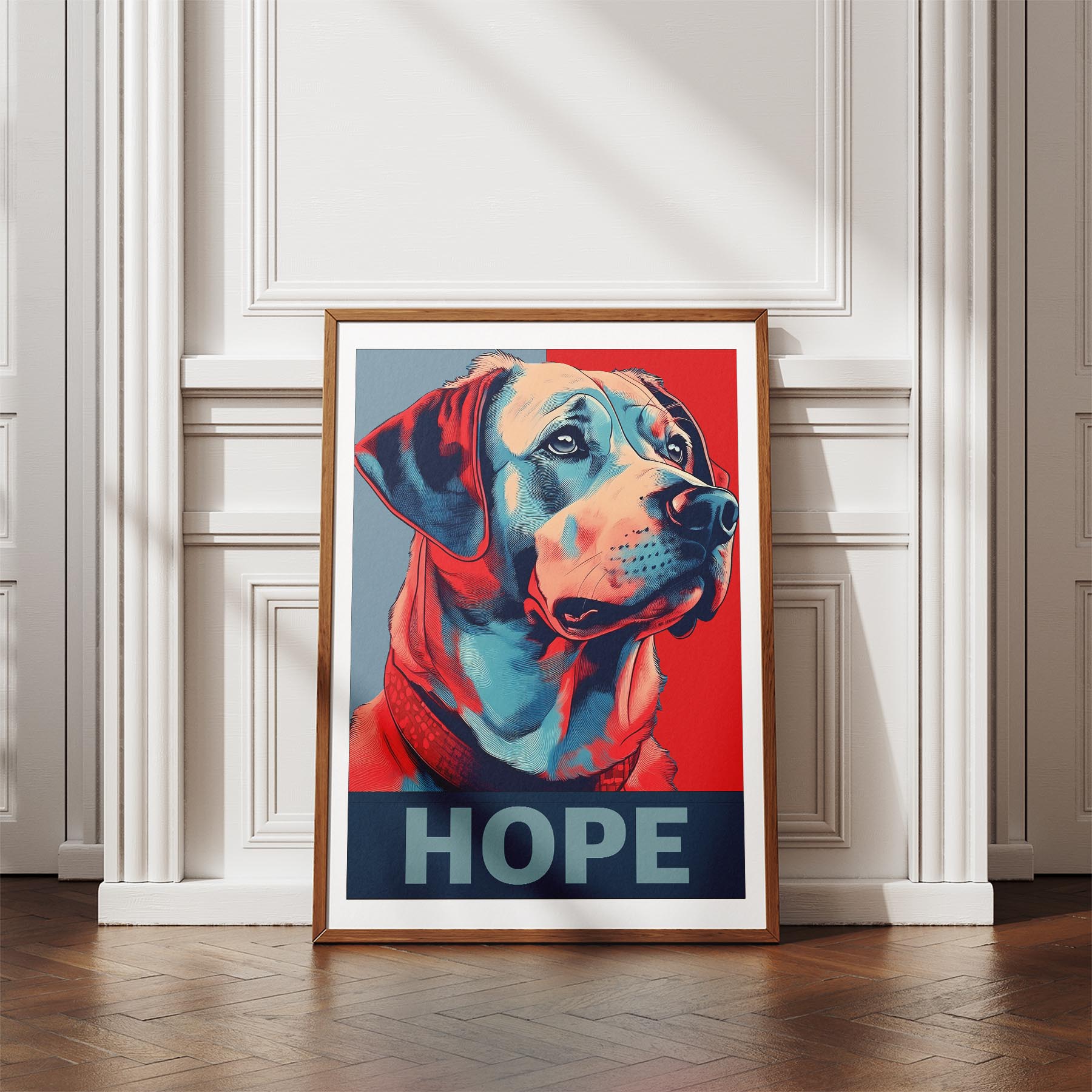 Maremma HOPE Series Inspired by the Obama Poster image 4