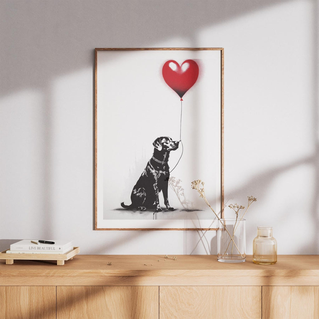 Labrador Retriever DOGSY Series inspired by the Art of Banksy image 8