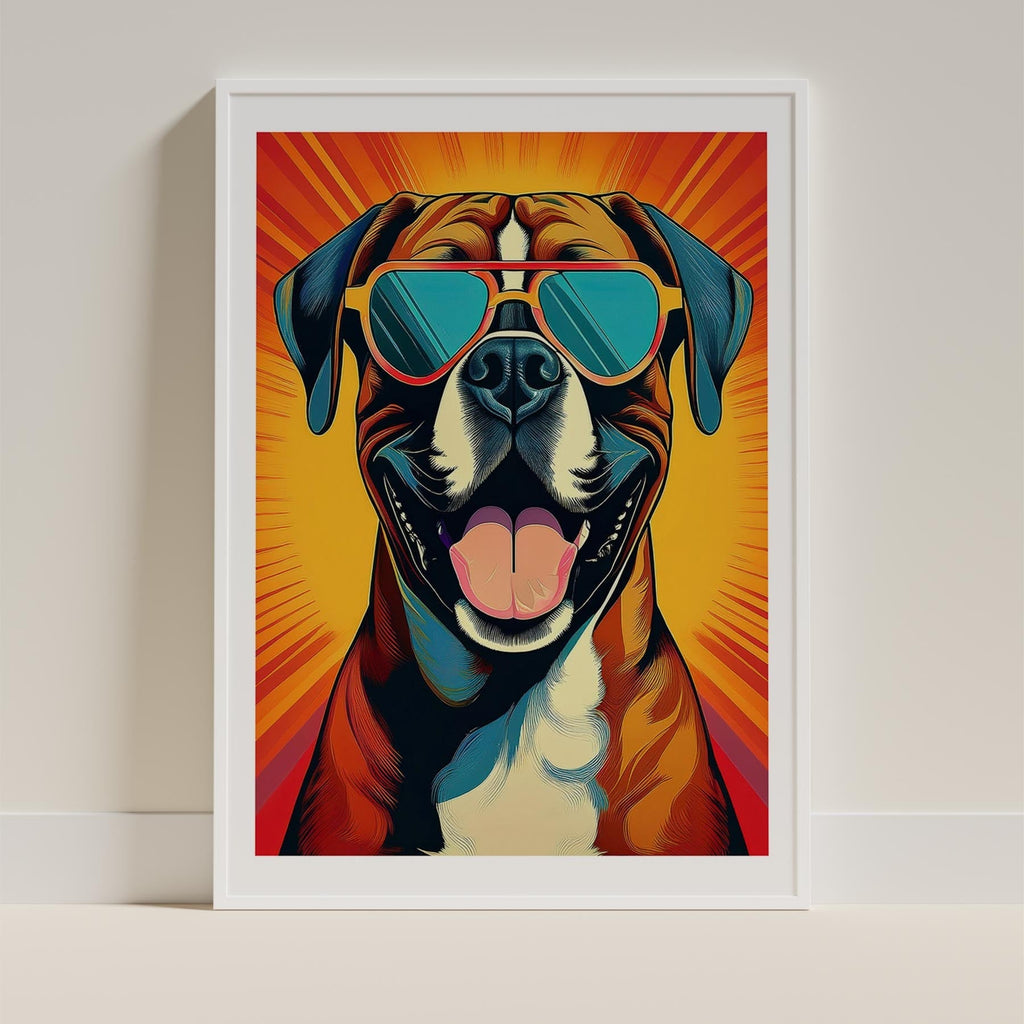 Boxer In Colourful Sunnies 2 image 9