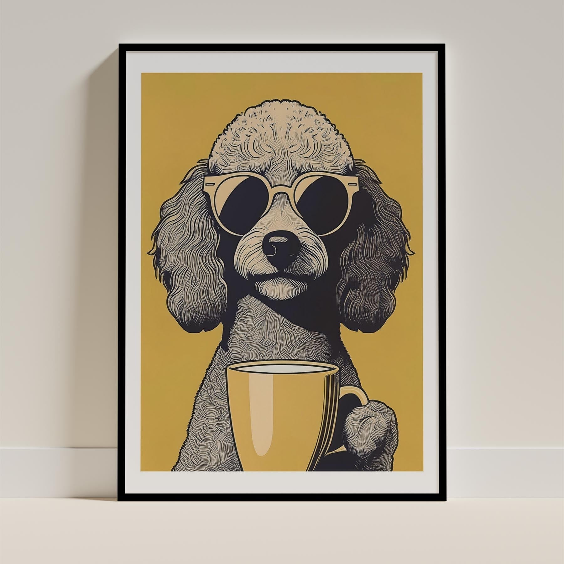 Poodle Chillin Coffee Dog image 11