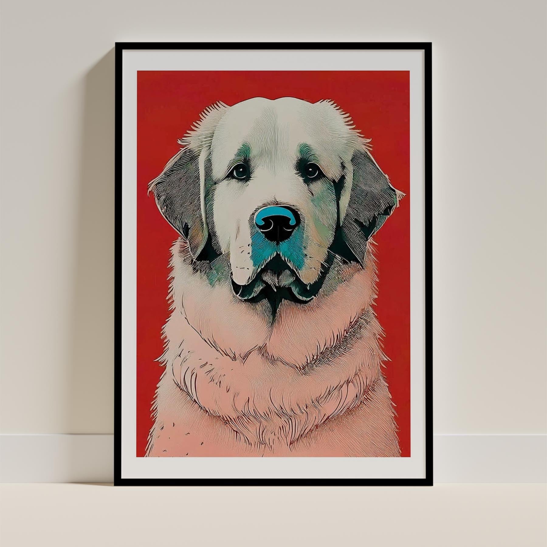 Newfoundland Dog Art Print Unframed Vol 1 | 11 Unique Designs | Wall Art Gift for Dog Lovers - Image 2 | Dogsy & Co