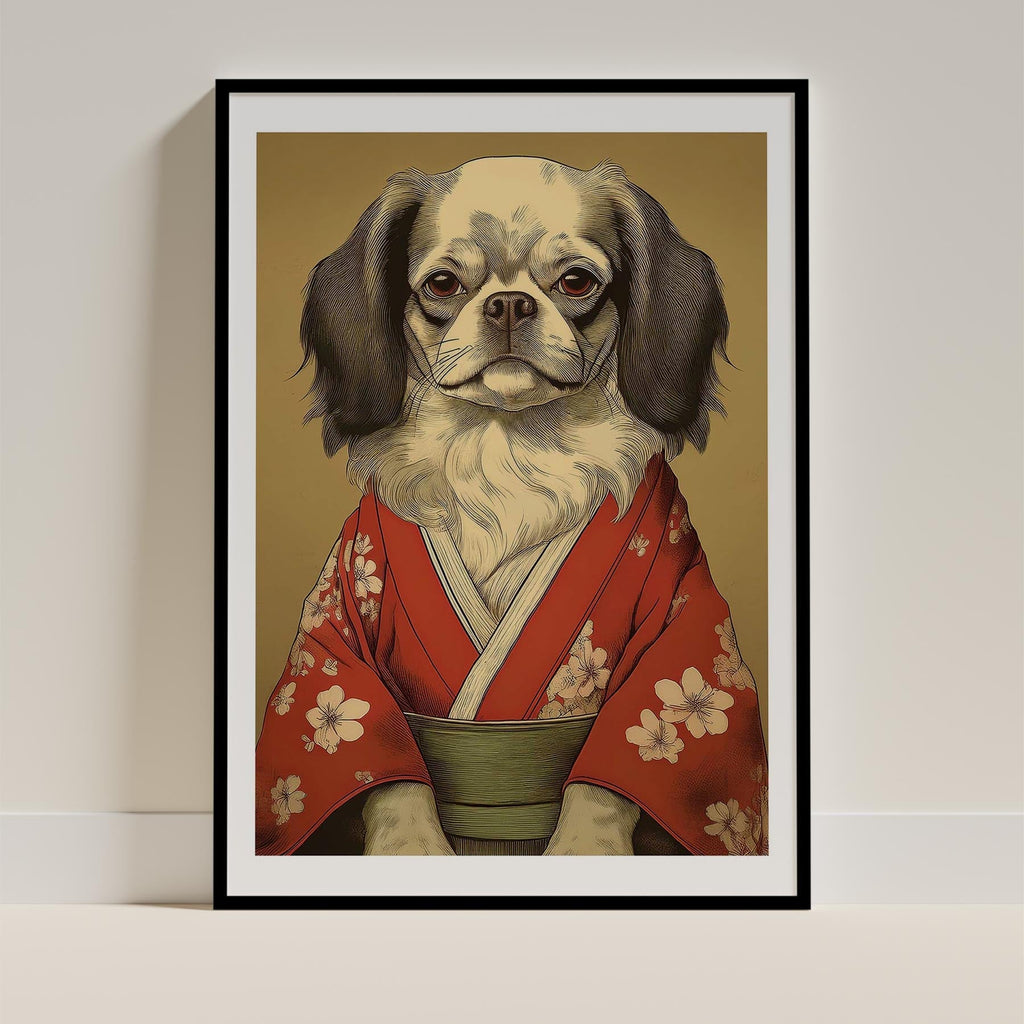 Pekingese Japanse Kimono Dog Series image 0
