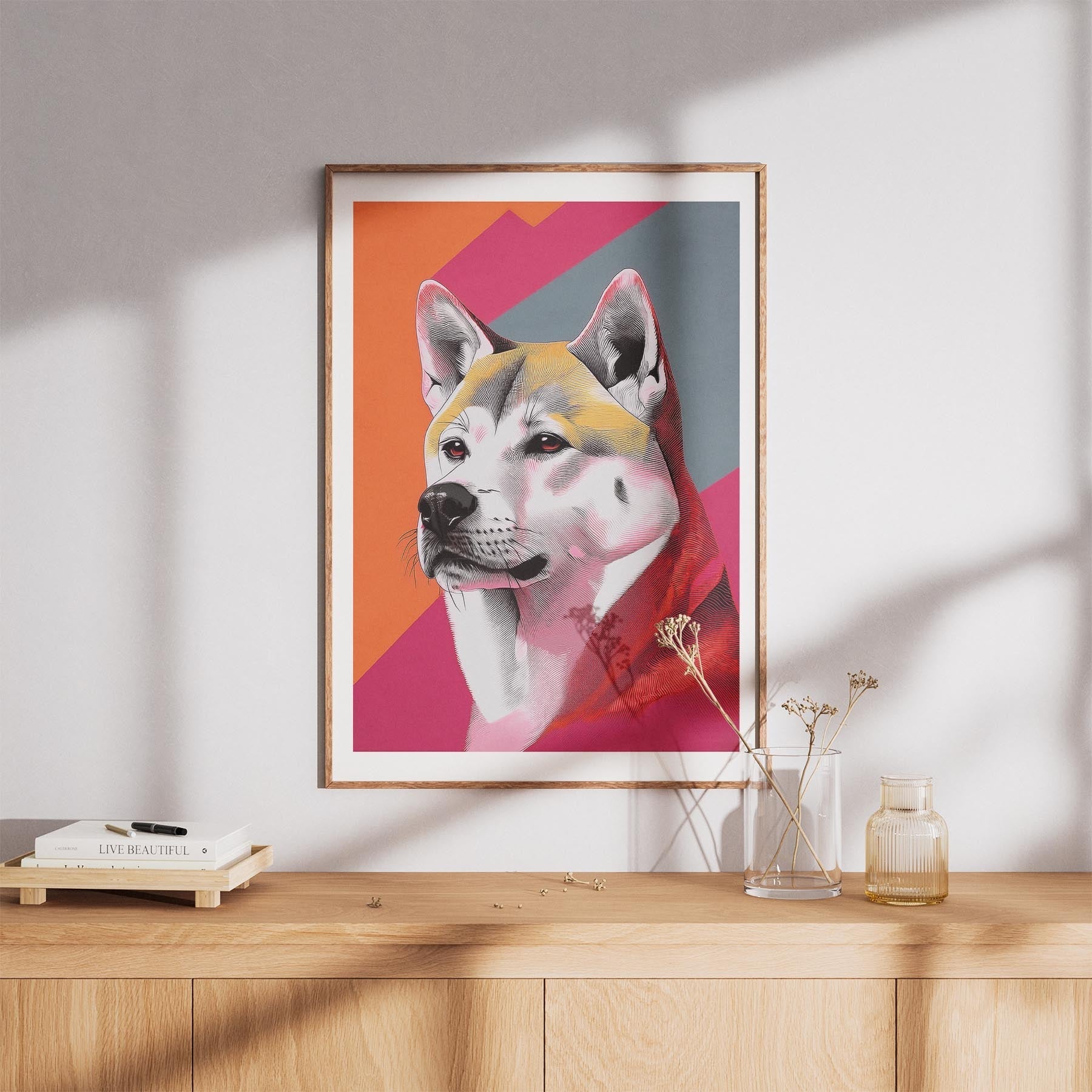 Akita Inu Modern Pop Dog Series image 8