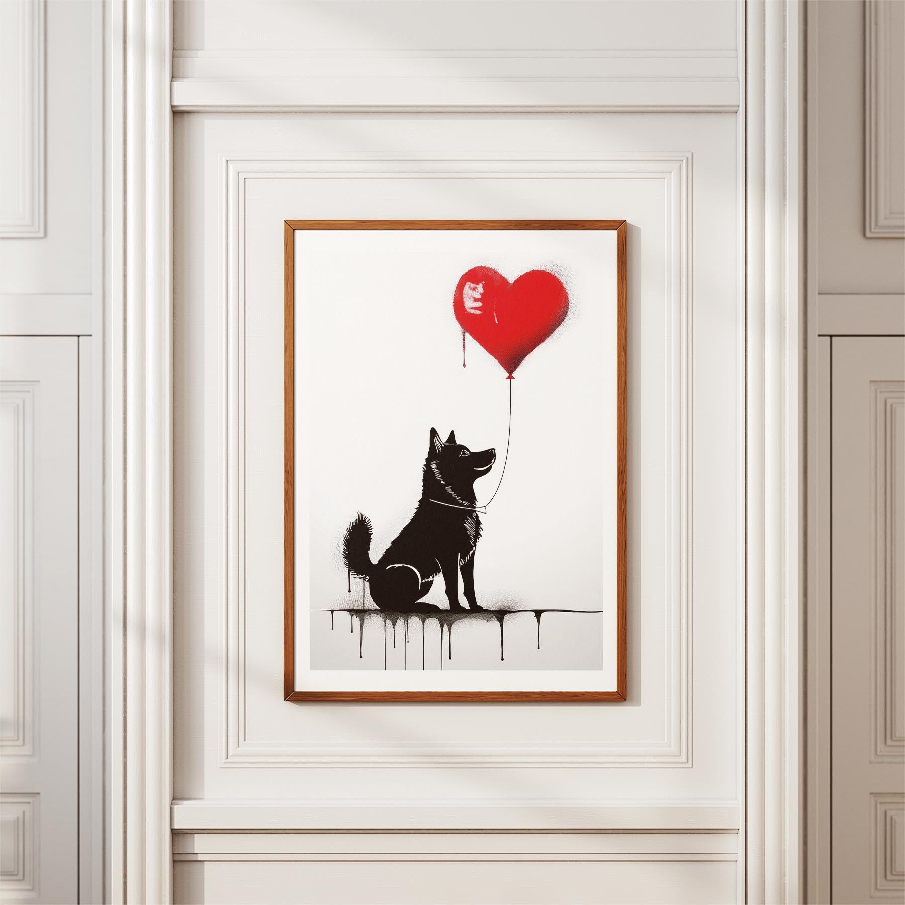 Shiba DOGSY Series inspired by the Art of Banksy image 3