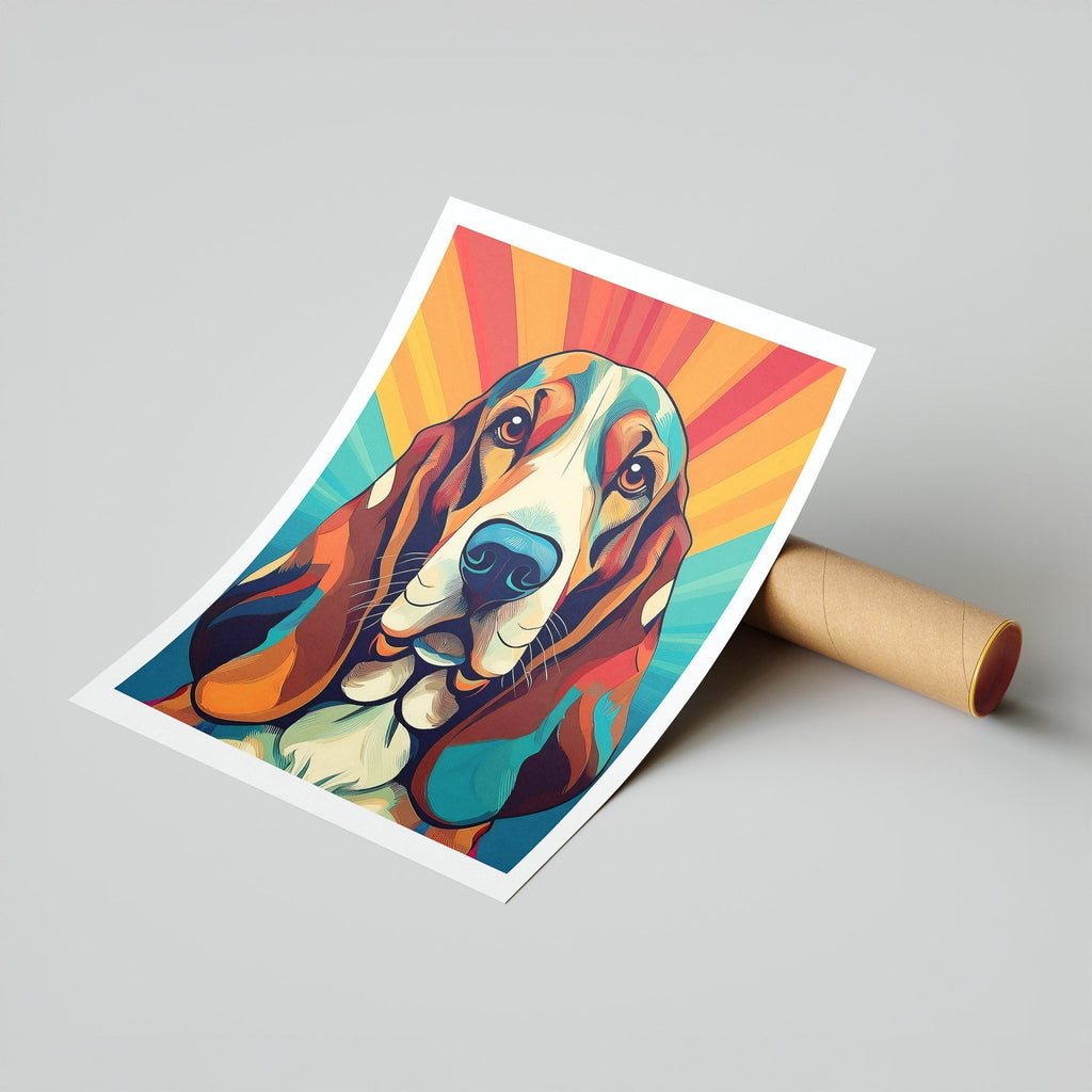 Basset Hound Colour Graphics 4 image 7