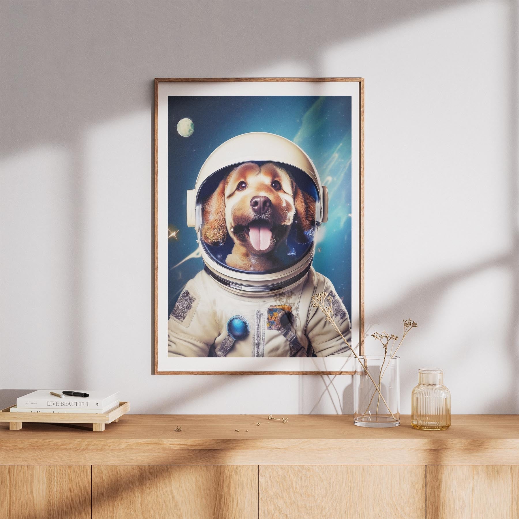 Groodle Astronaut Dog Series image 8