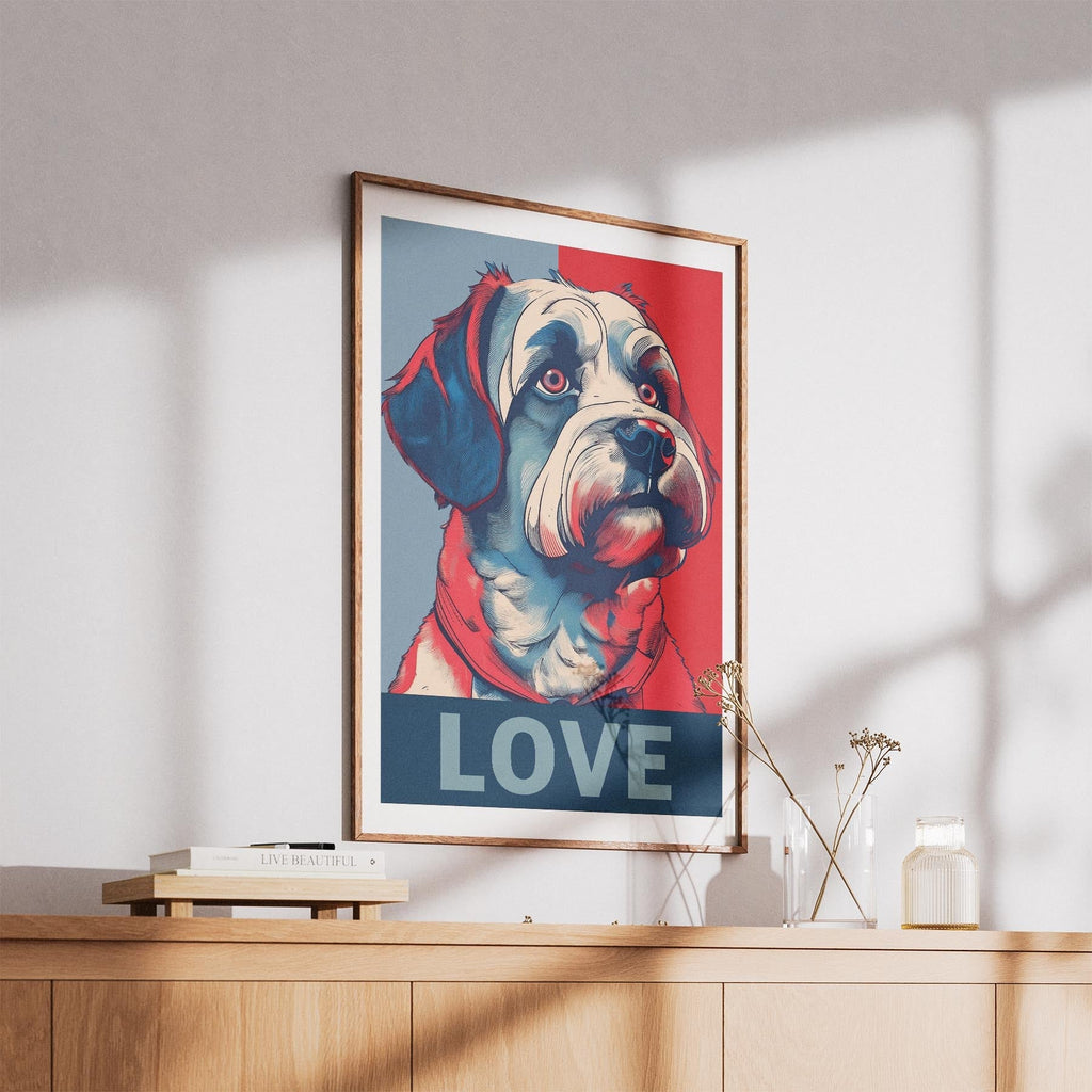 Havanese LOVE Series Inspired by the Obama Poster image 5