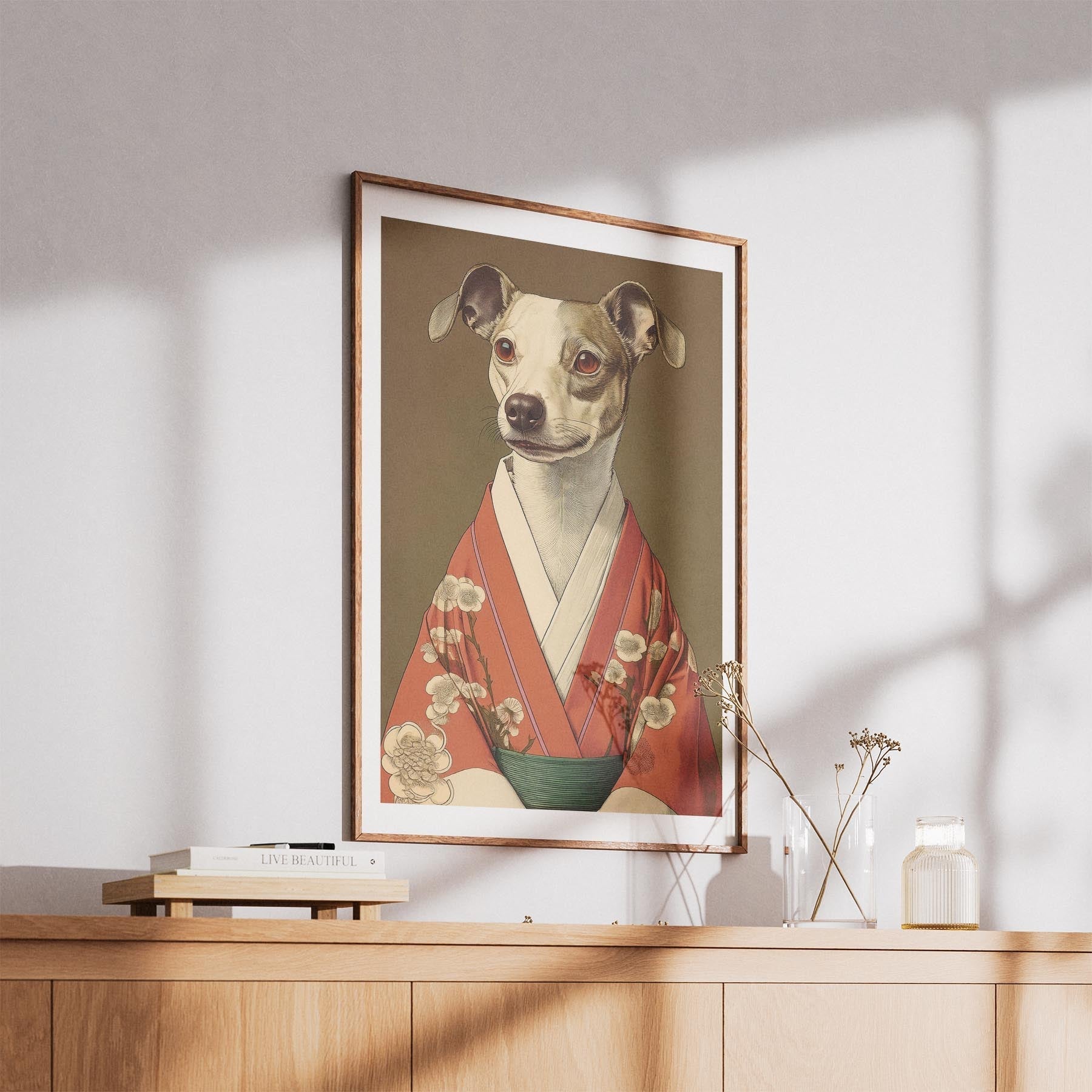 Whippet Japanse Kimono Dog Series image 5