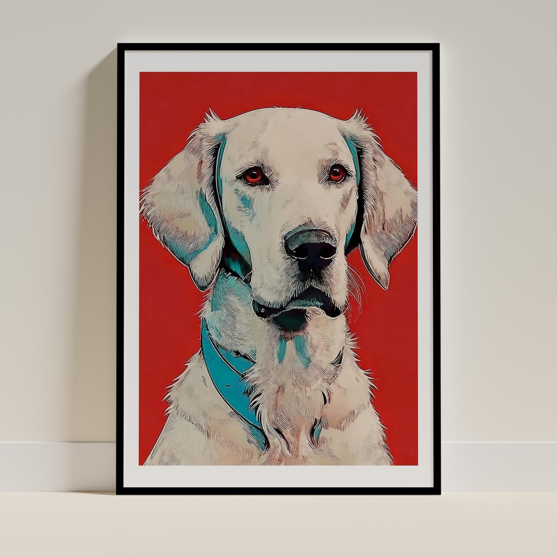 English Setter Dog Art Print Unframed Vol 1 | 11 Unique Designs | Wall Art Gift for Dog Lovers - Image 4 | Dogsy & Co