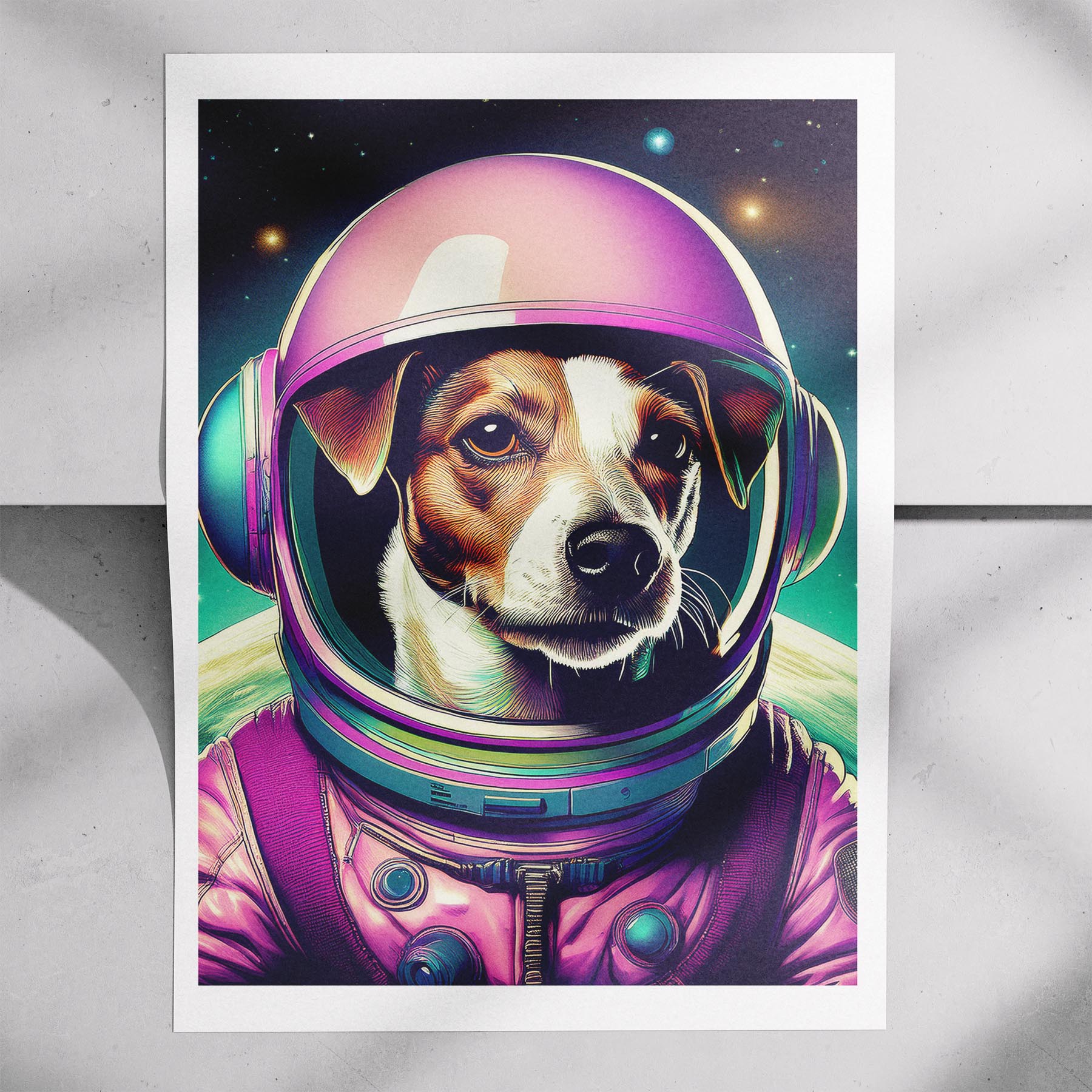 Jack Russell Space Dogs Series image 7