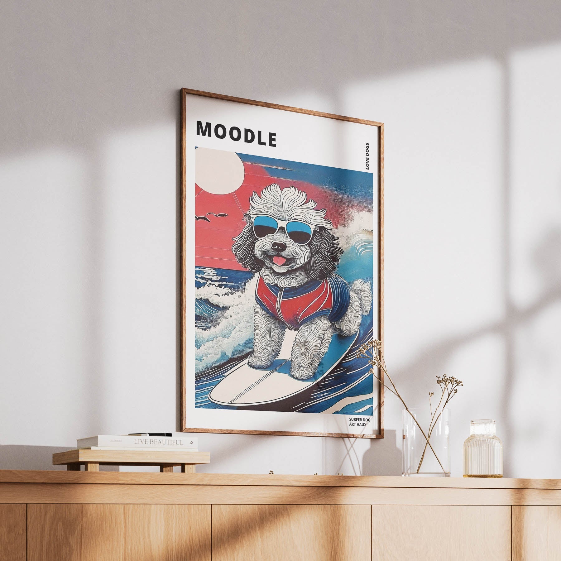 Miniature Schnauzer Hokosai Surfer Dogs 3 image 6