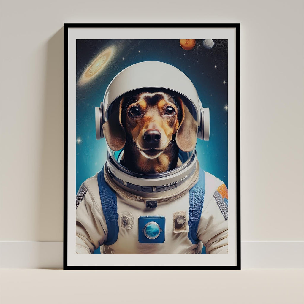 Dachshund Astronaut Dog Series image 0