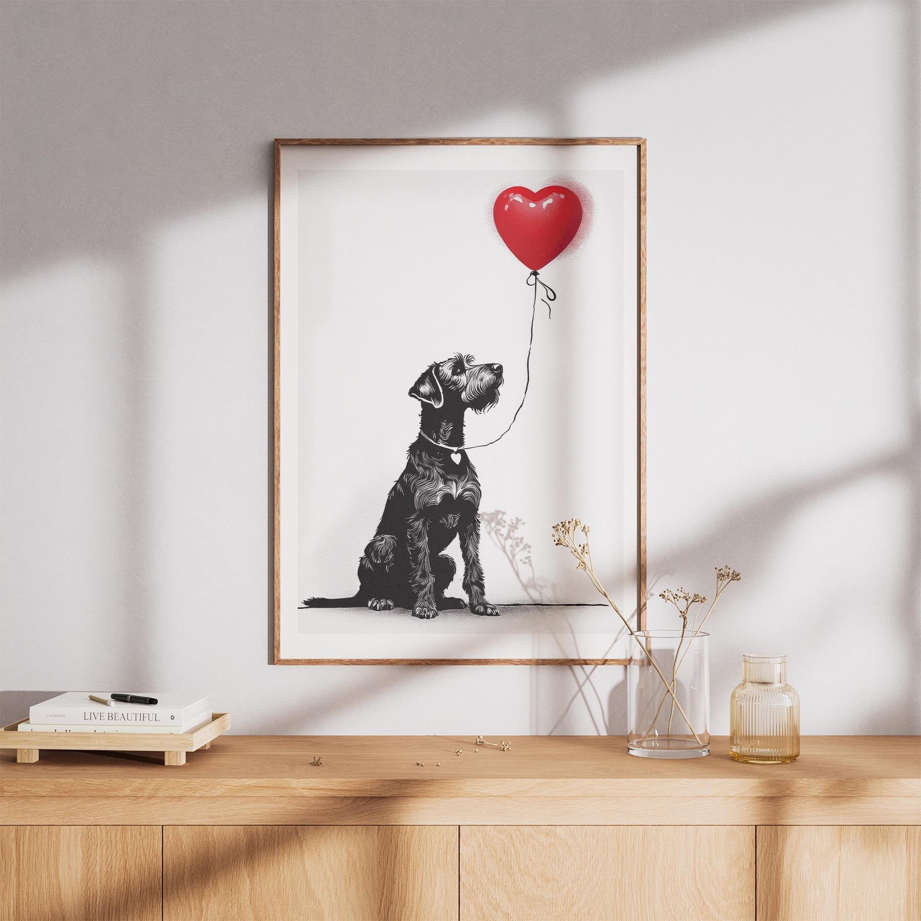 Airedale DOGSY Series inspired by the Art of Banksy image 8