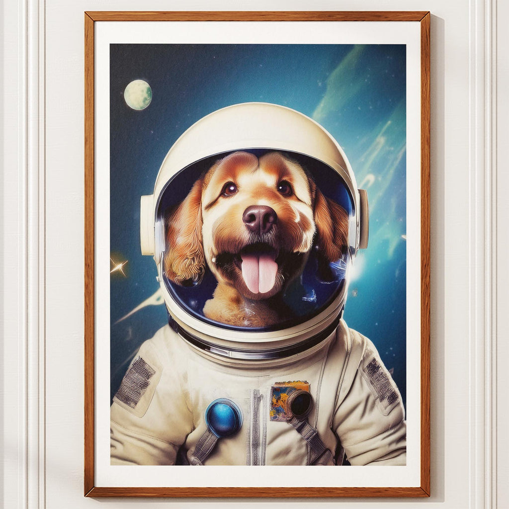 Groodle Astronaut Dog Series image 10