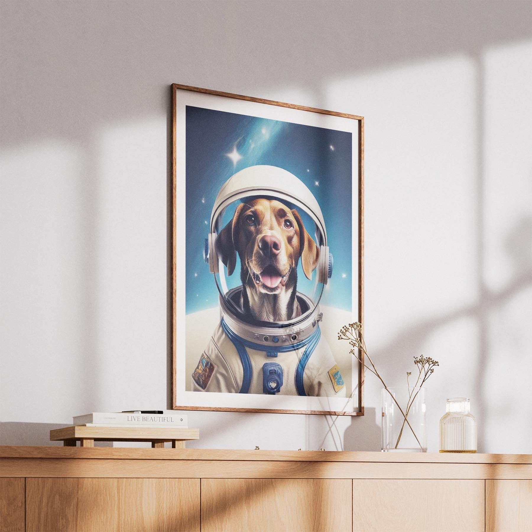 German Pointer Astronaut Dog Series image 5