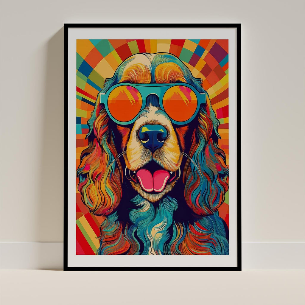 Cocker Spaniel In Colourful Sunnies 1 image 11