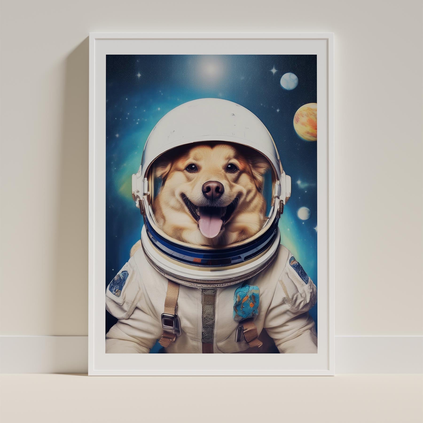 German Spitz Astronaut Dog Series image 9