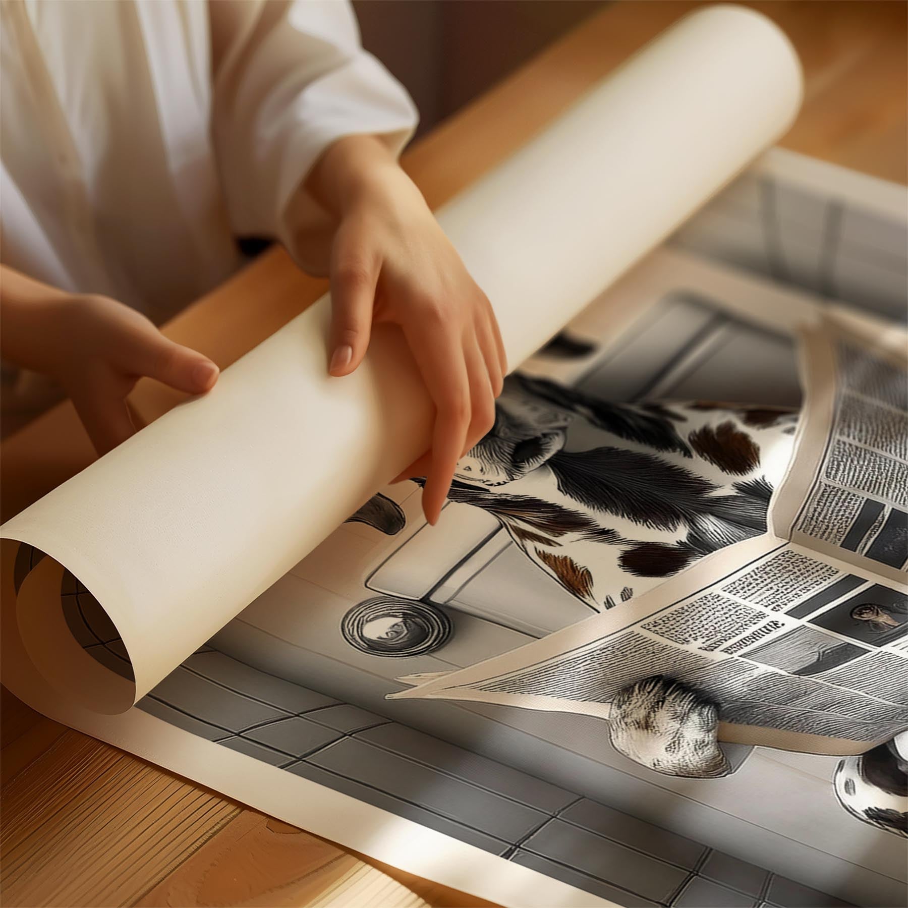 Dalmatian Toilet Humour Dog Series image 1