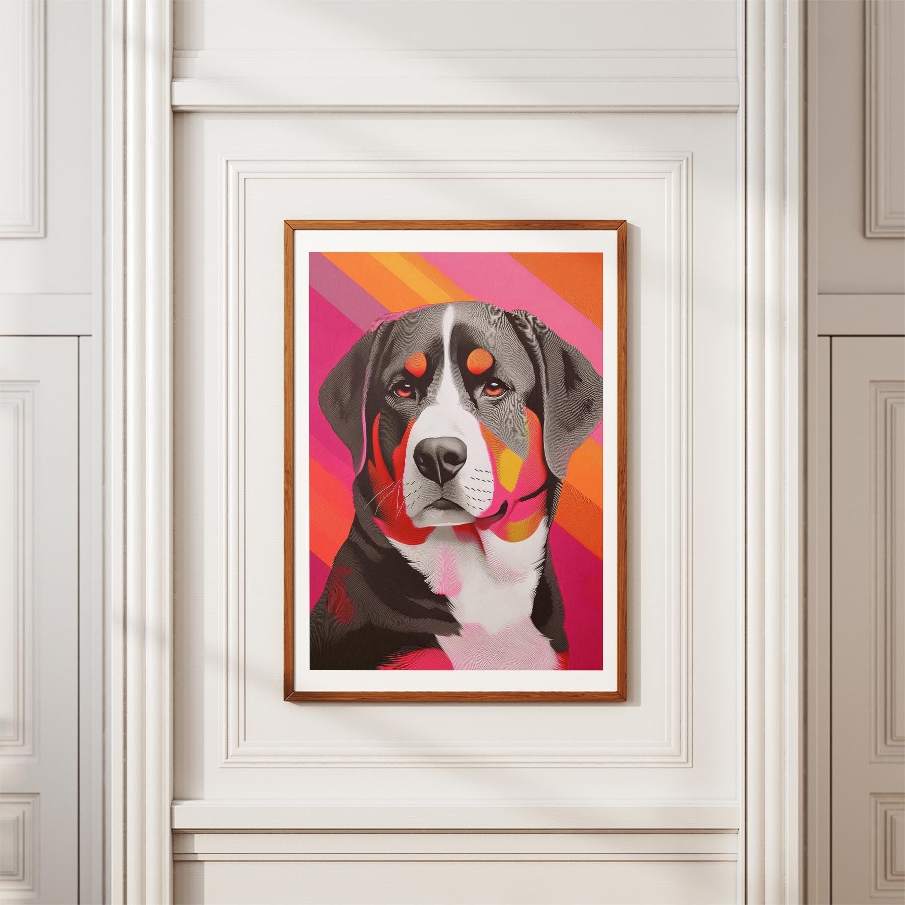 Bernese Mountain Dog Modern Pop Dog Series image 3