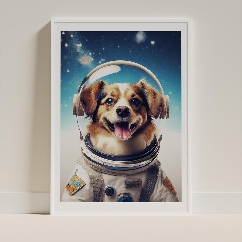 Papillon Astronaut Dog Series image 9