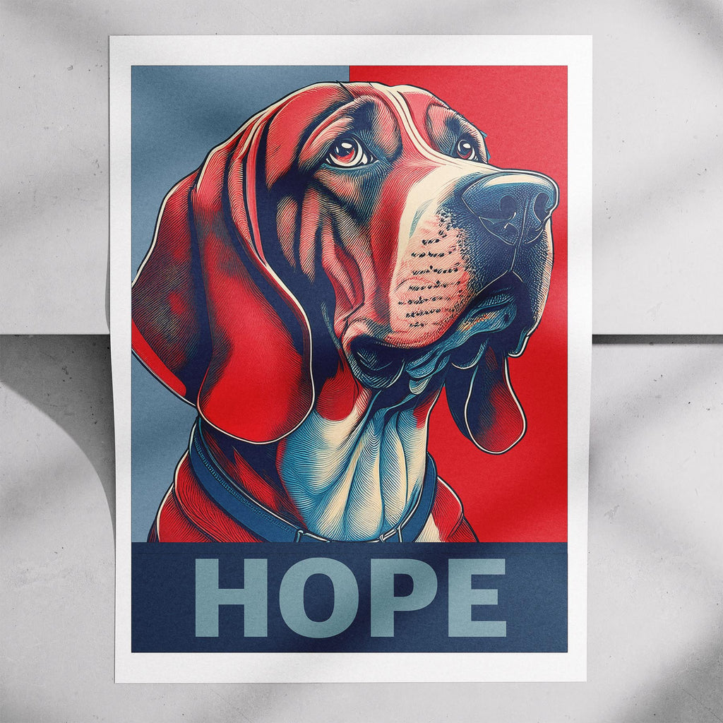 Bloodhound HOPE Series Inspired by the Obama Poster image 7