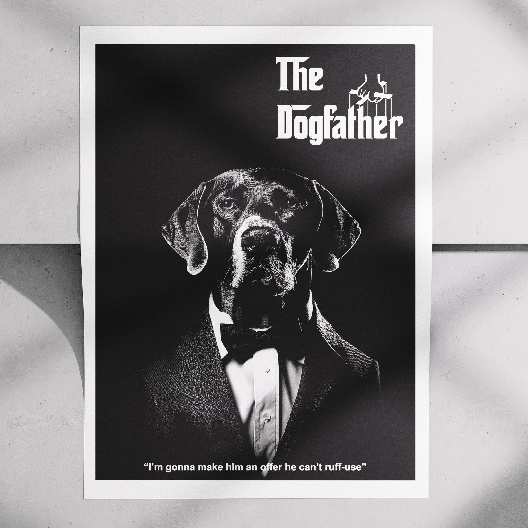 German Pointer Mafia Dog Series image 7