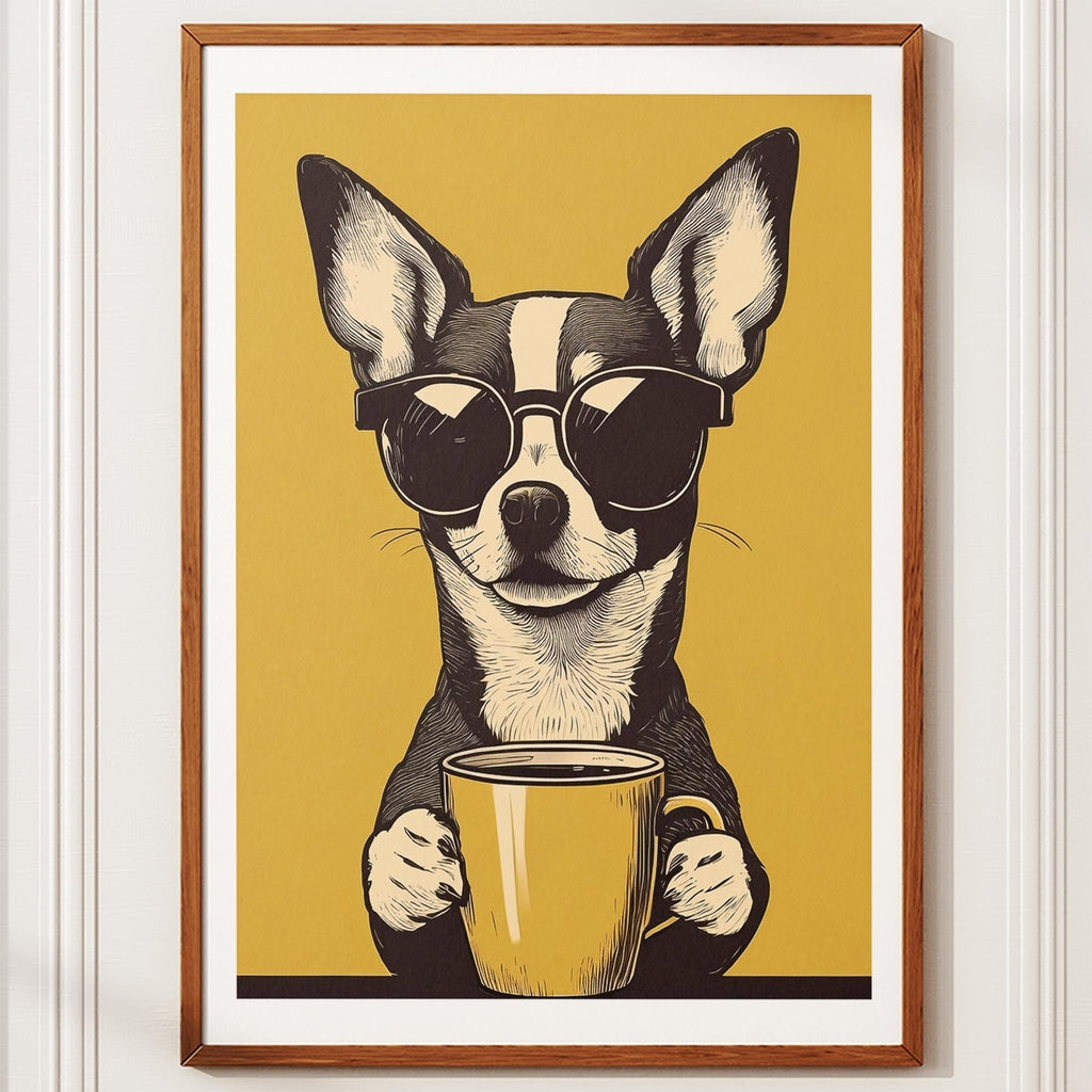Chihuahua Chillin Coffee Dog image 10