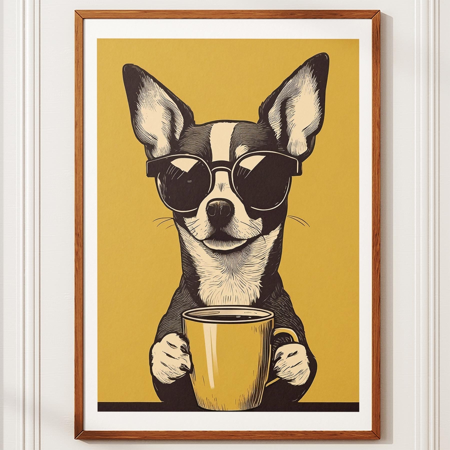 Chihuahua Chillin Coffee Dog image 10