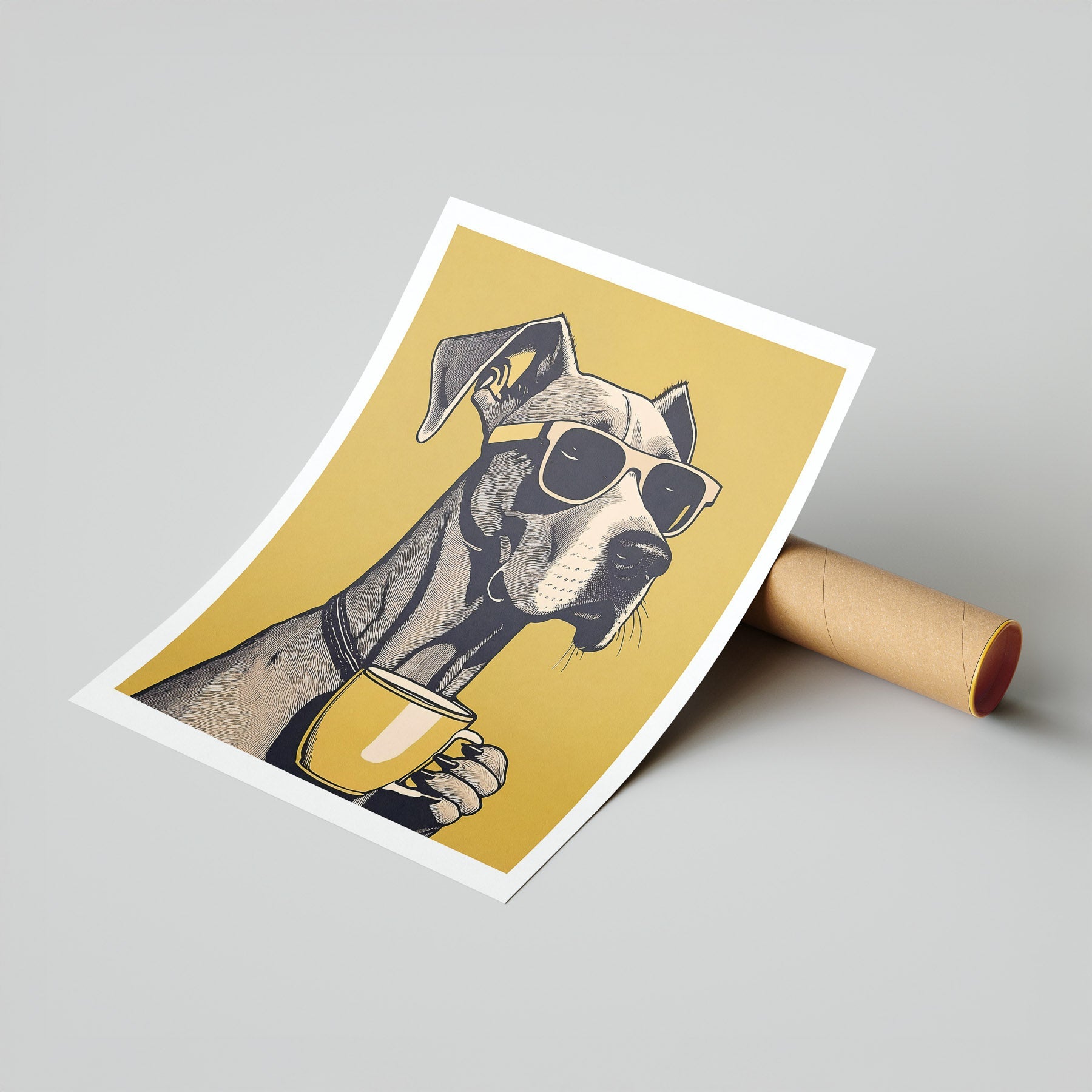 Great Dane 1 Chillin Coffee Dog image 7