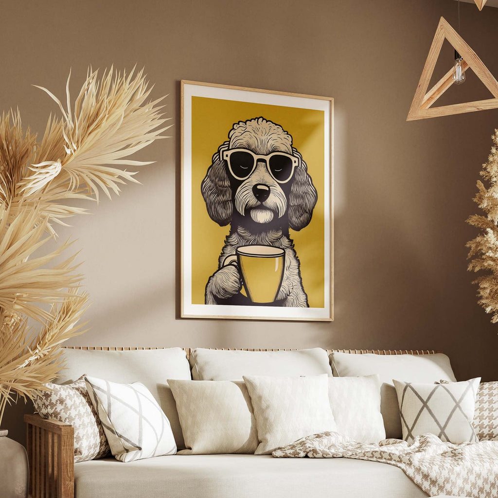 Cavooodle Chillin Coffee Dog image 5