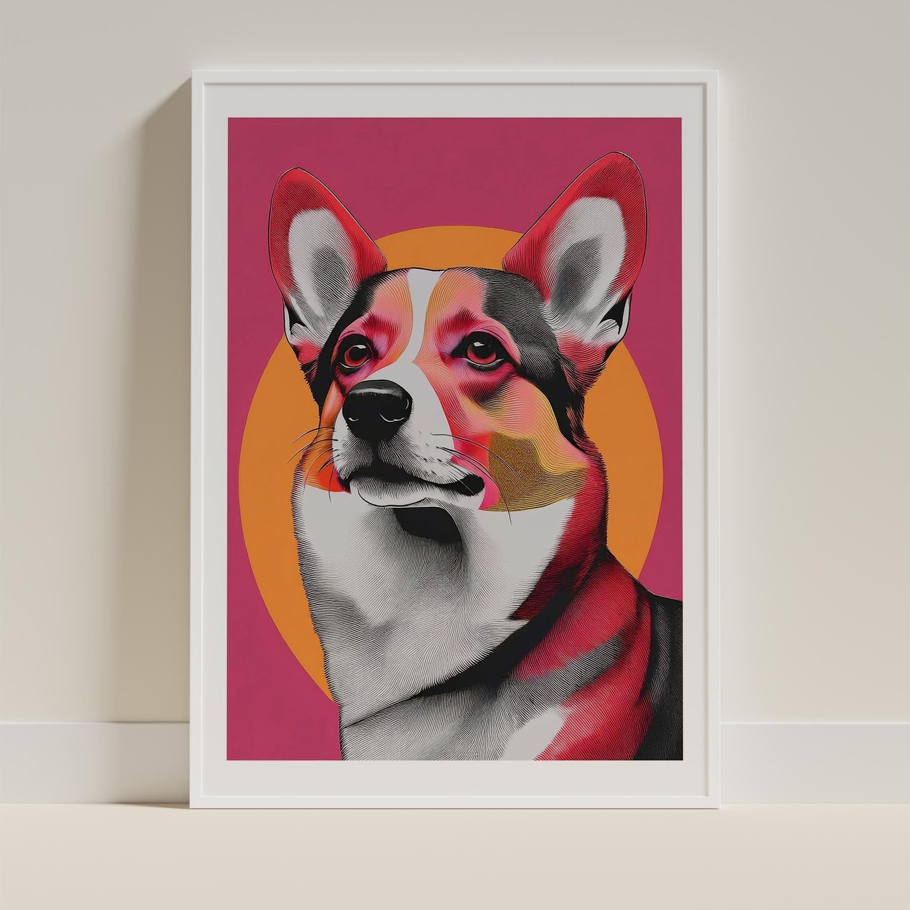 Corgi Modern Pop Dog Series image 9