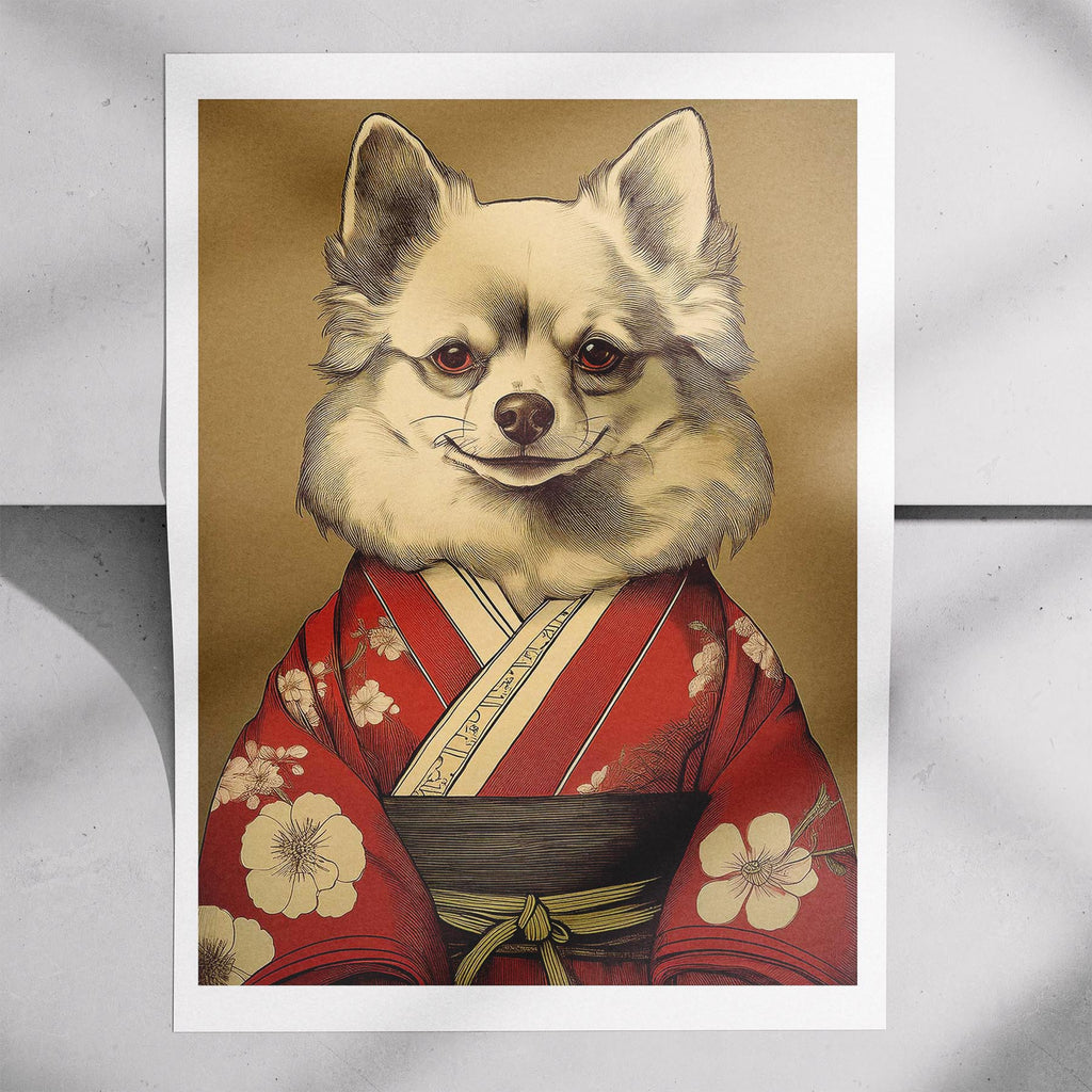 Pomeranian Japanse Kimono Dog Series image 7