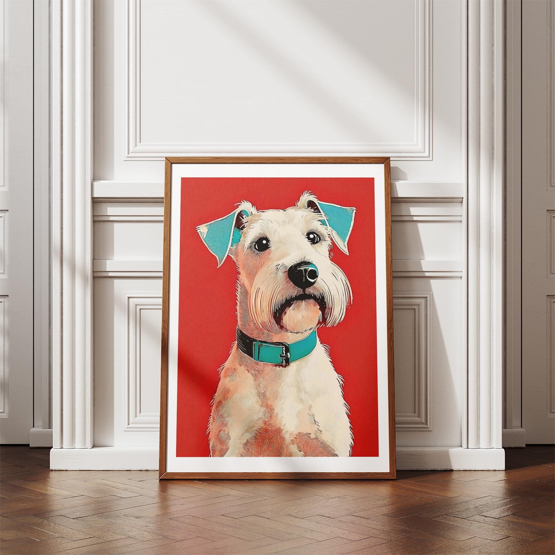 Irish Terrier Red Dog Series image 4