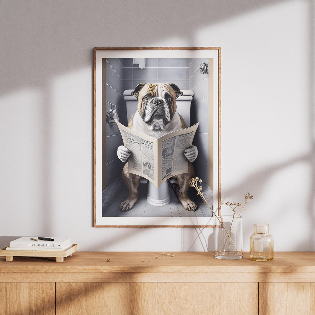 Bulldog Toilet Humour Dog Series 5 image 8