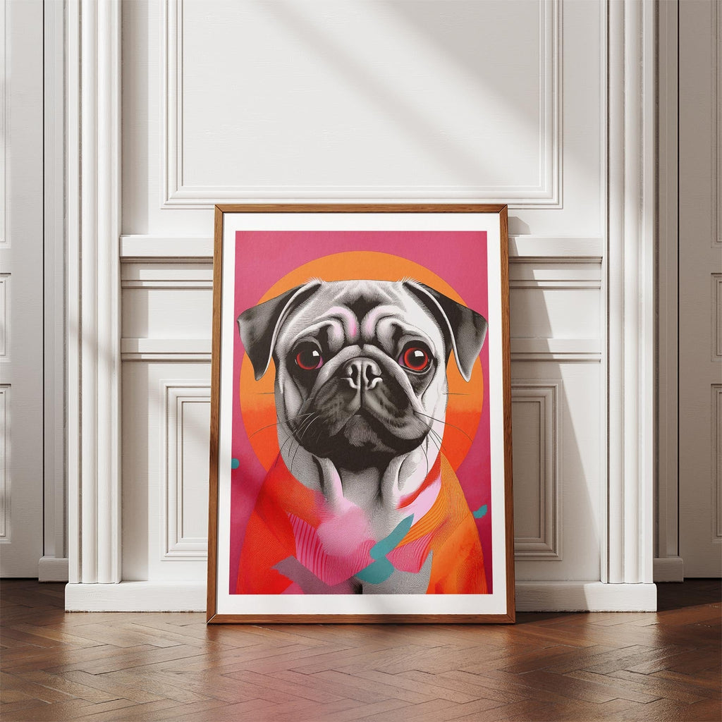 Pug Modern Pop Dog Series image 4