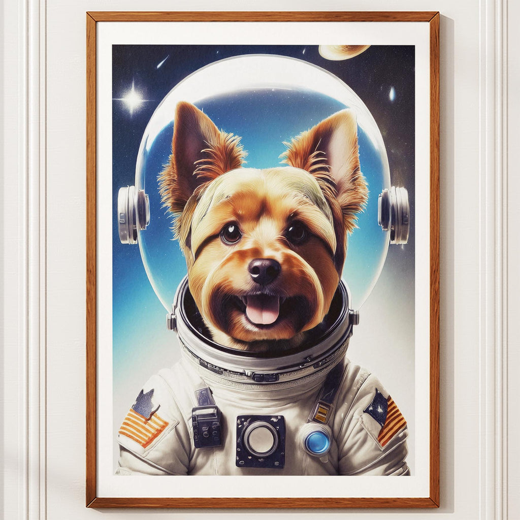 Yorkshire Terrier Astronaut Dog Series image 10