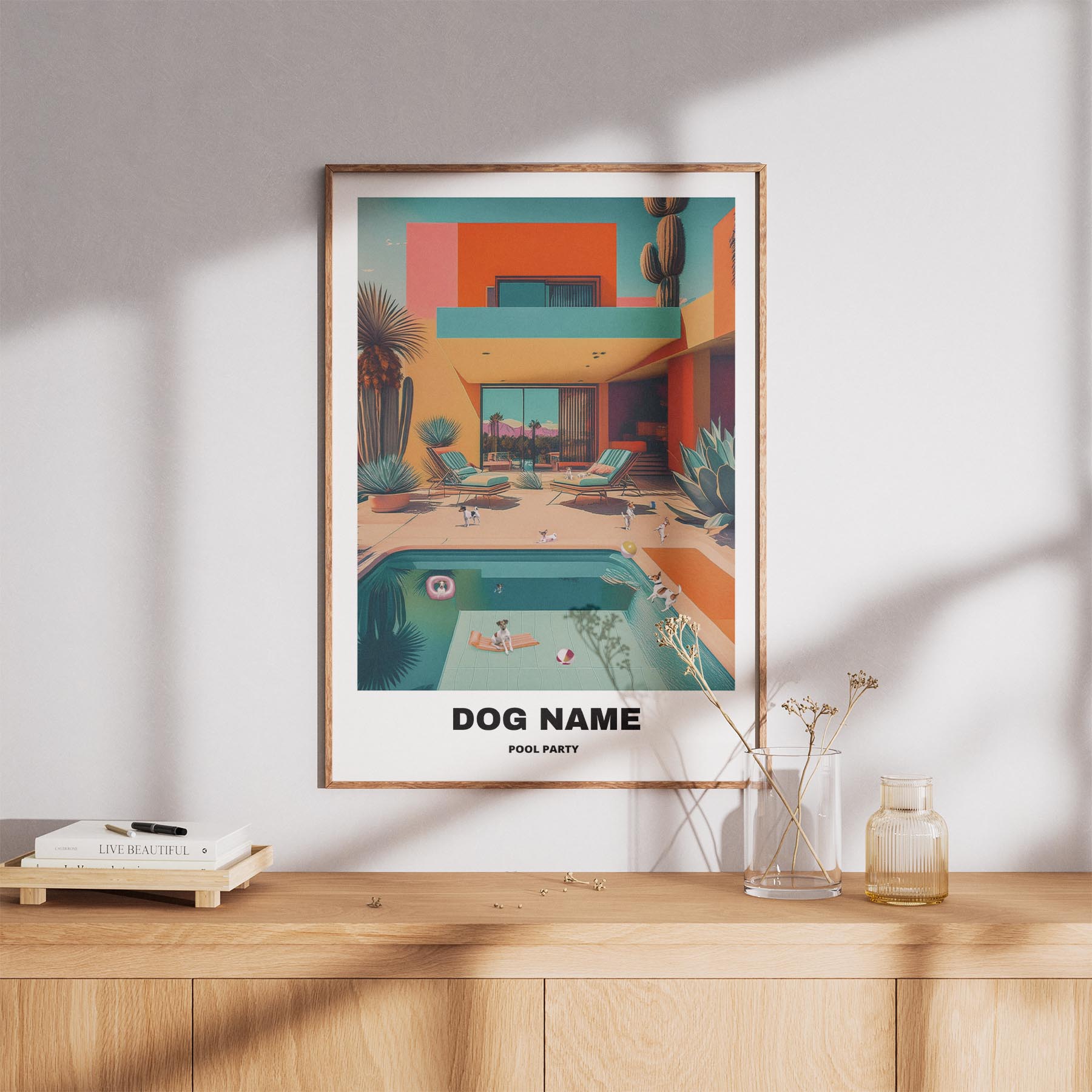 Fox Terrier Custom Pool Party WITH TEXT image 8