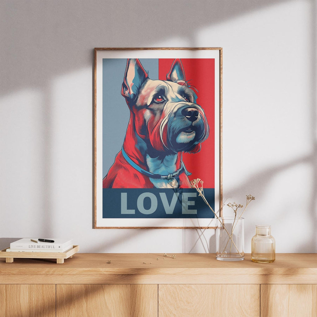 Scottish Terrier LOVE Series Inspired by the Obama Poster image 8