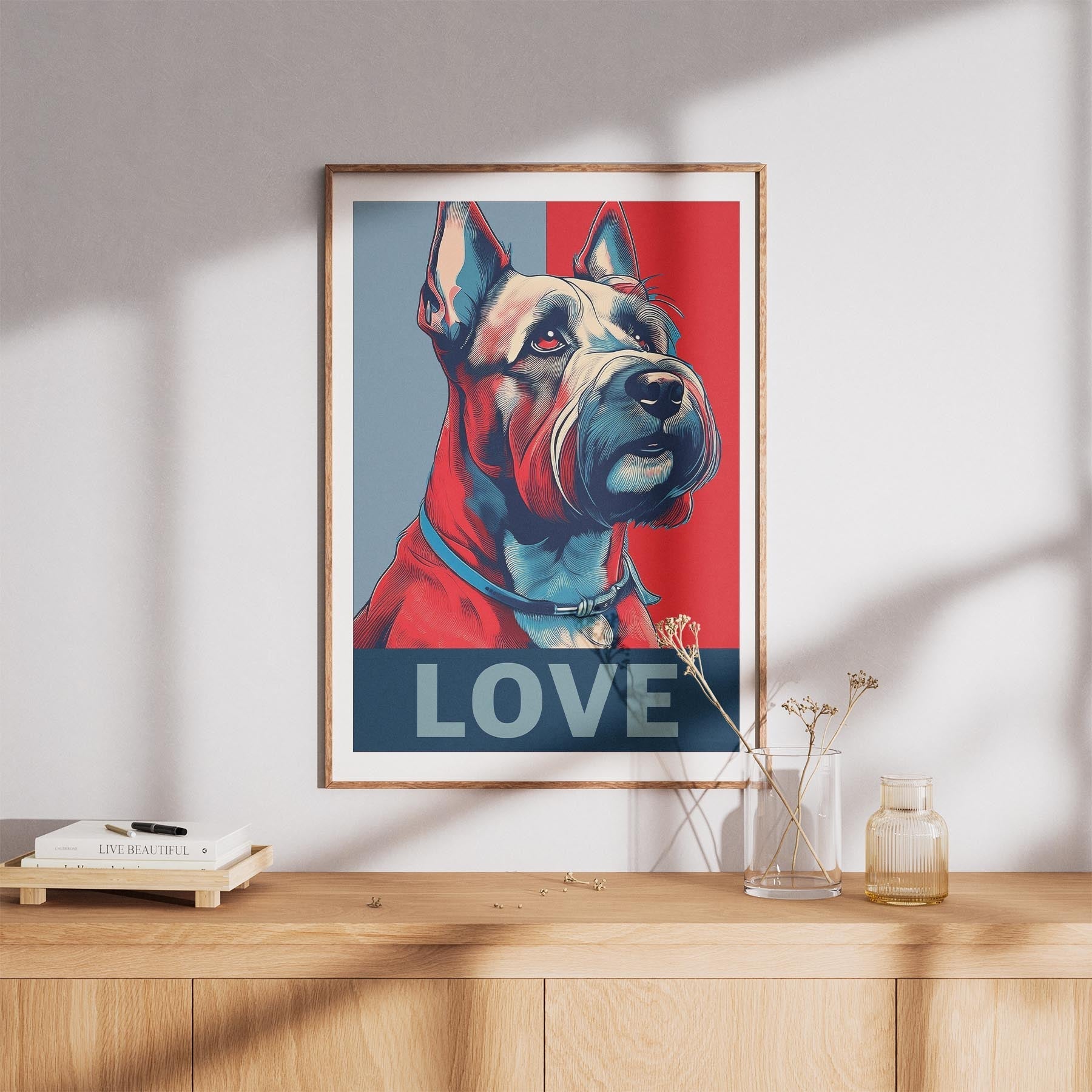 Scottish Terrier LOVE Series Inspired by the Obama Poster image 8