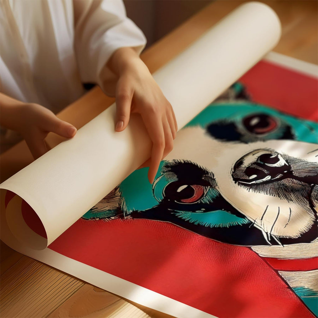 Boston Terrier Red Dog Series image 1