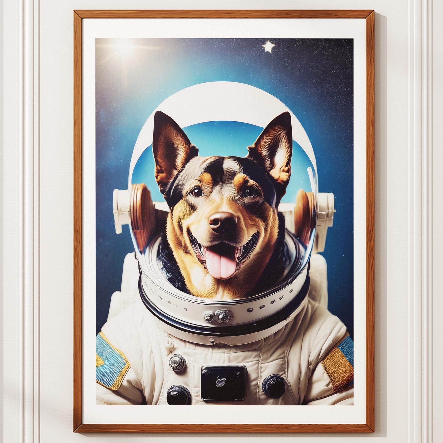Kelpie Astronaut Dog Series image 10