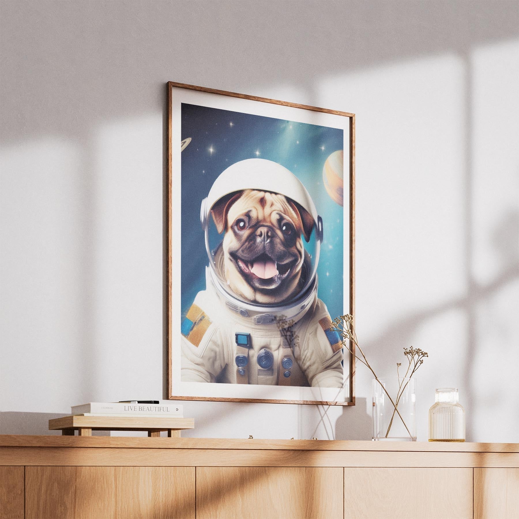 Pug Astronaut Dog Series image 5
