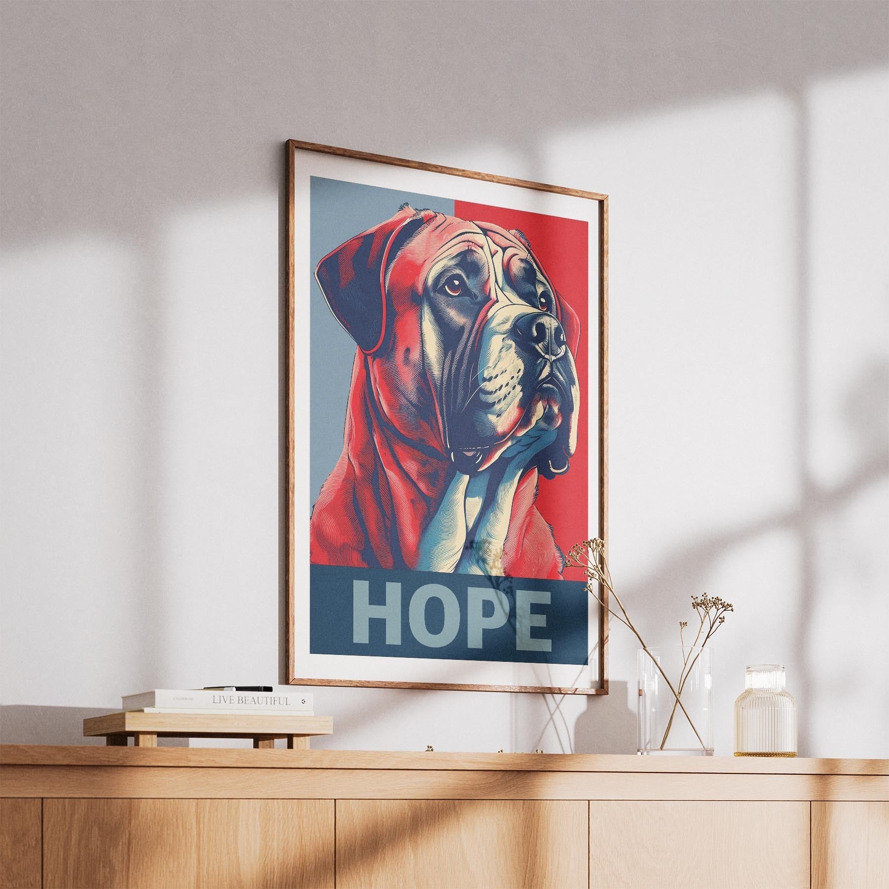 Mastiff HOPE Series Inspired by the Obama Poster image 5