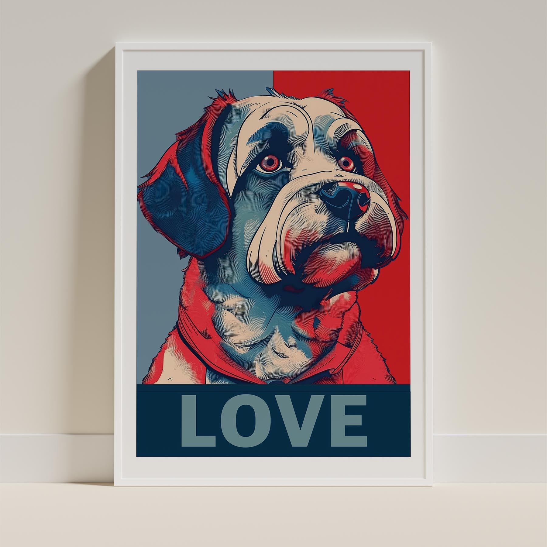 Havanese LOVE Series Inspired by the Obama Poster image 9