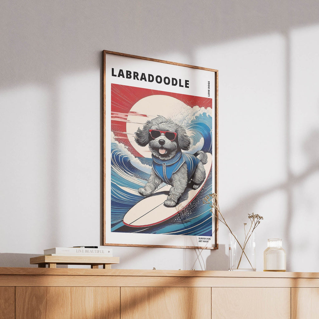 Labradoodle Hokosai Surfer Dogs 2 image 6